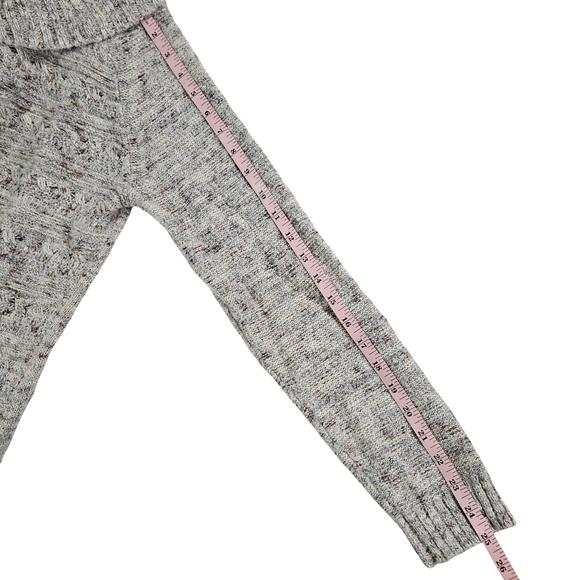 Db Established 1962 Textured Mulitcolor Flek Cowl Neck Sweater, Grey, Medium - Picture 10 of 10